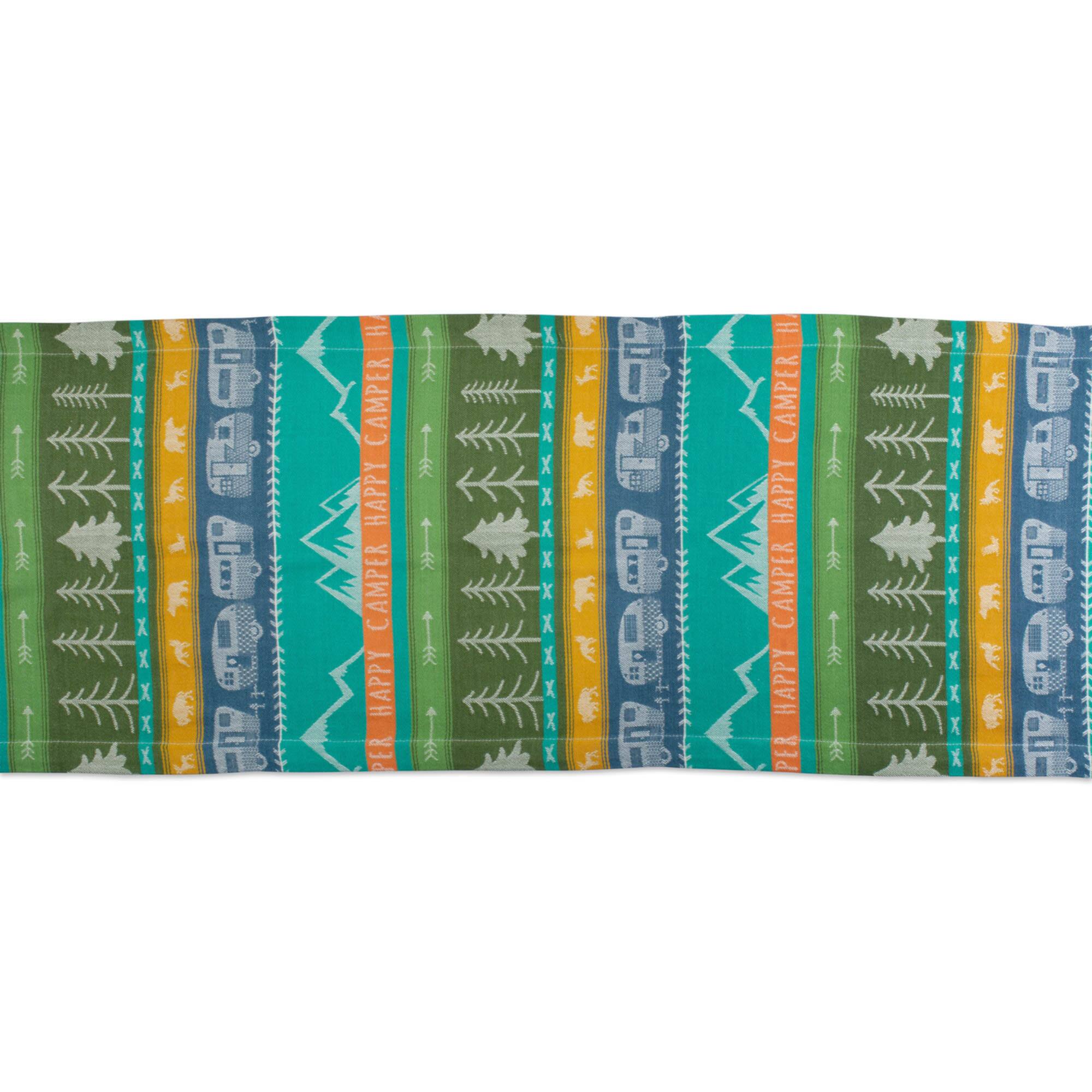RV Park Jacquard Table Runner 14" x 72"